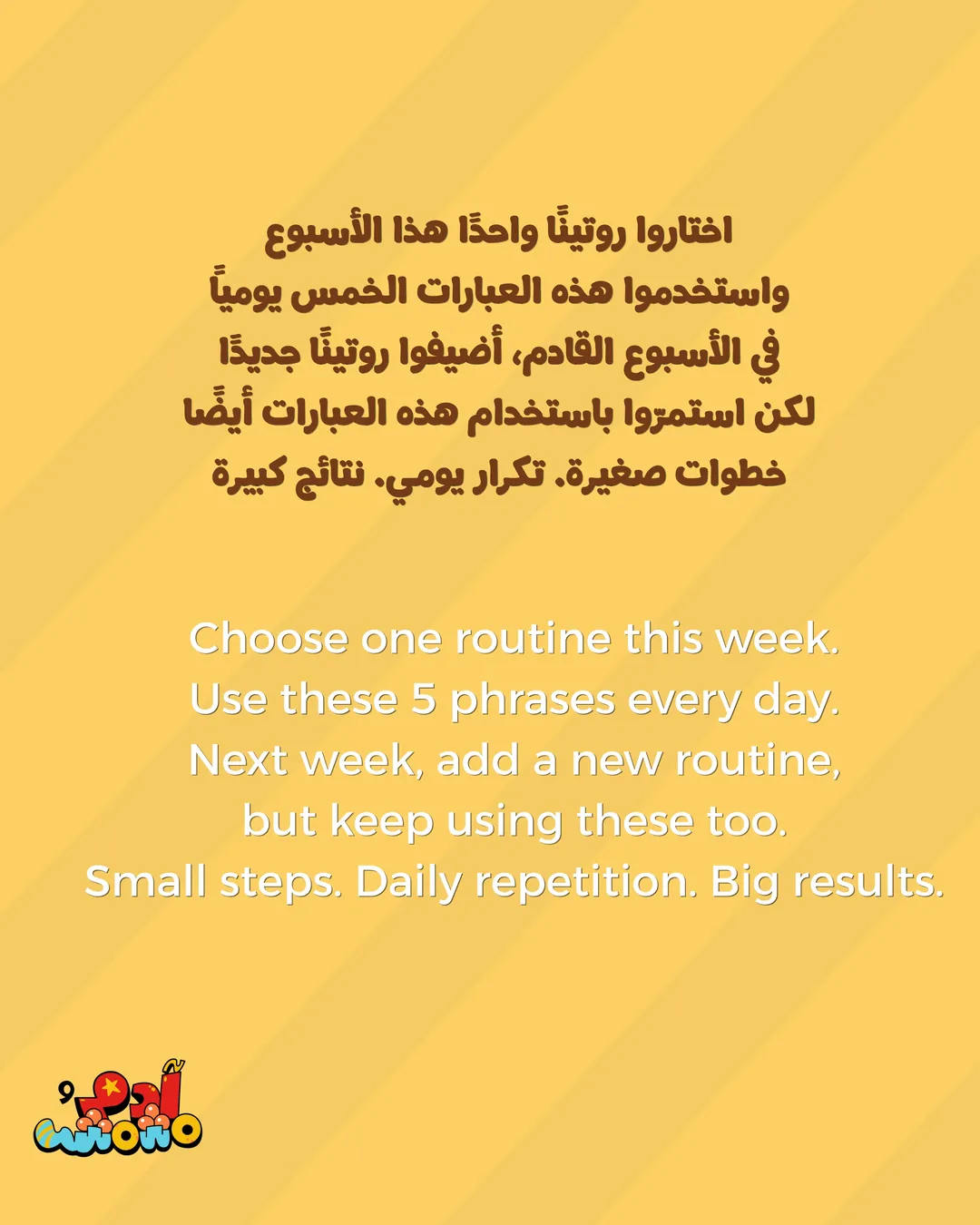 5 Arabic Phrases for the Breakfast Table, card 8 of 8